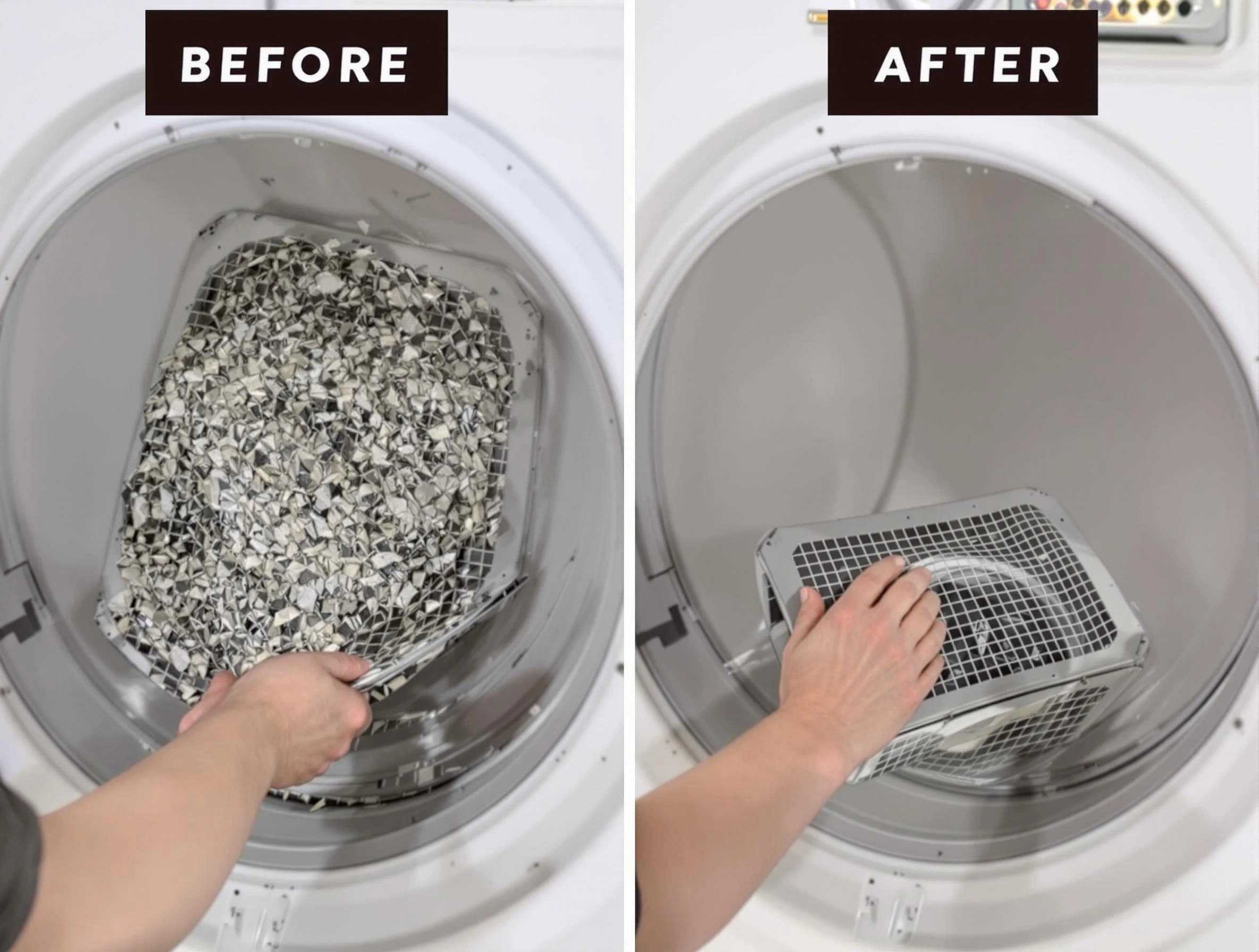 Professional lint trap cleaning by Childersburg Dryer Vent Cleaning in Childersburg