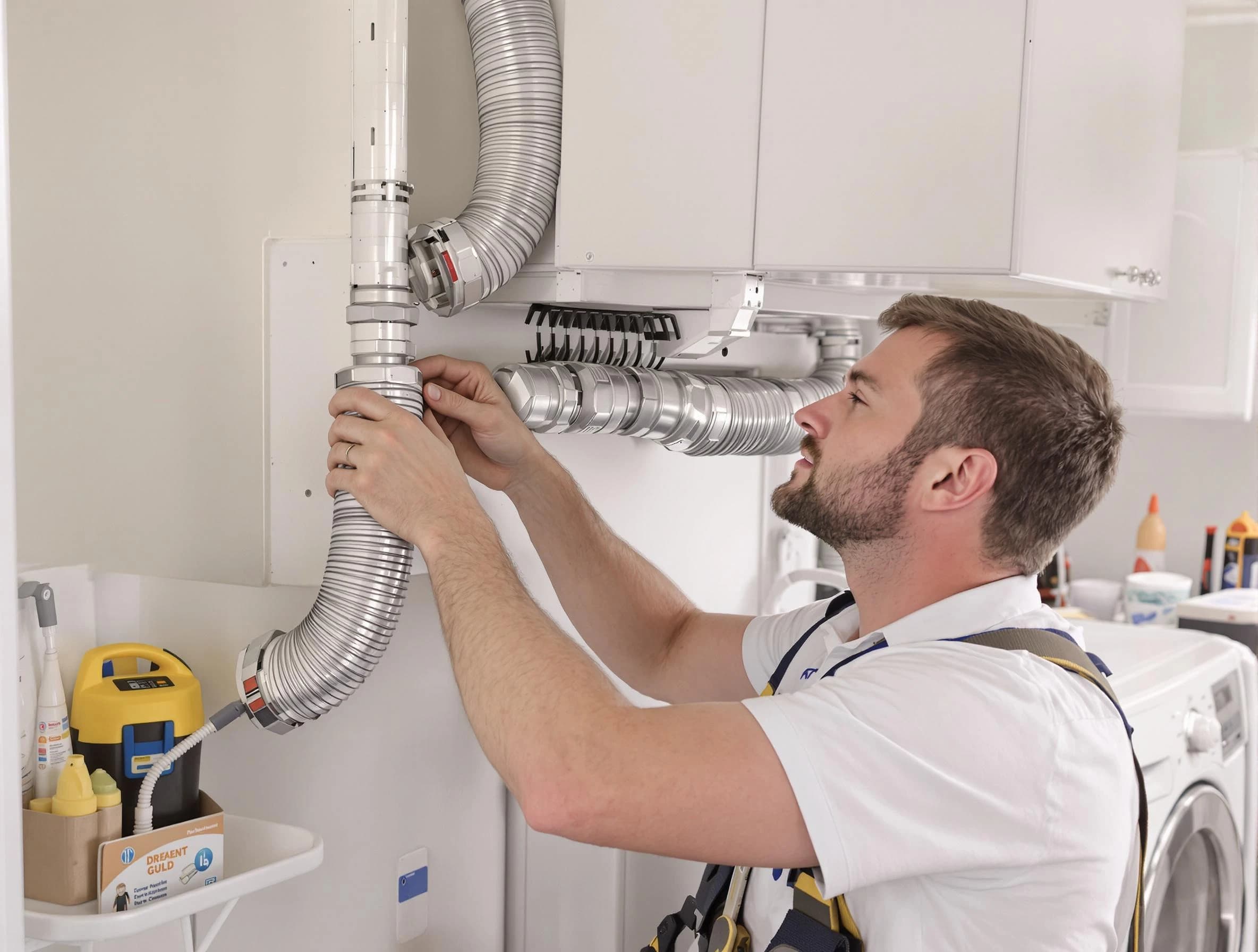 Professional dryer vent repair and installation by Childersburg Dryer Vent Cleaning in Childersburg