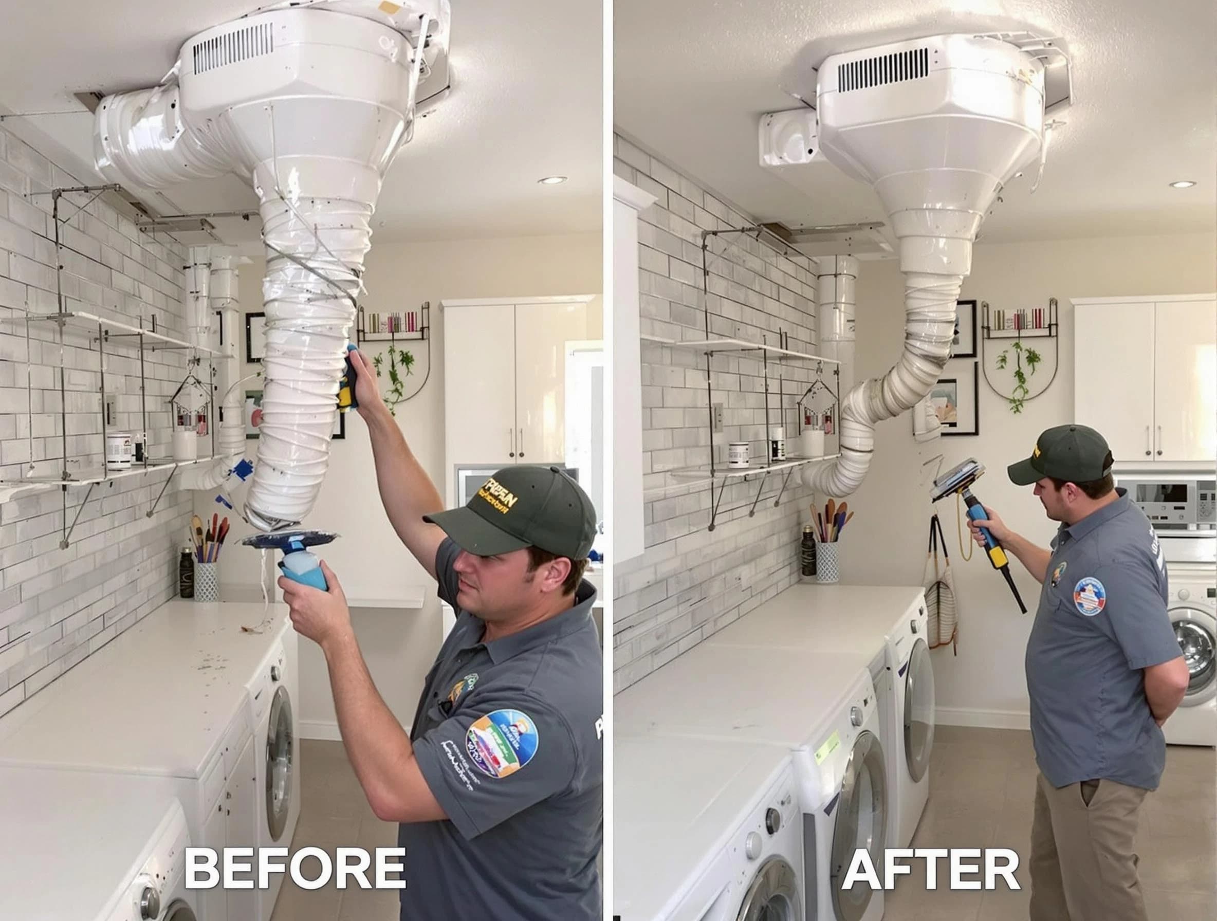 Professional dryer exhaust vent cleaning by Childersburg Dryer Vent Cleaning in Childersburg