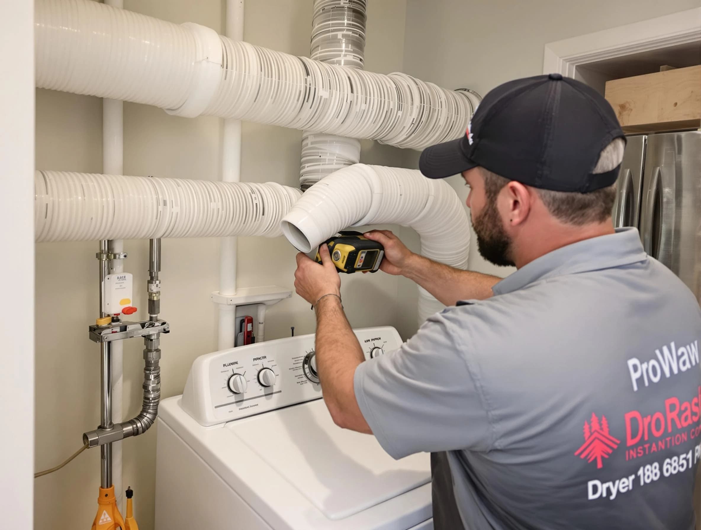 Professional dryer vent hose installation by Childersburg Dryer Vent Cleaning in Childersburg