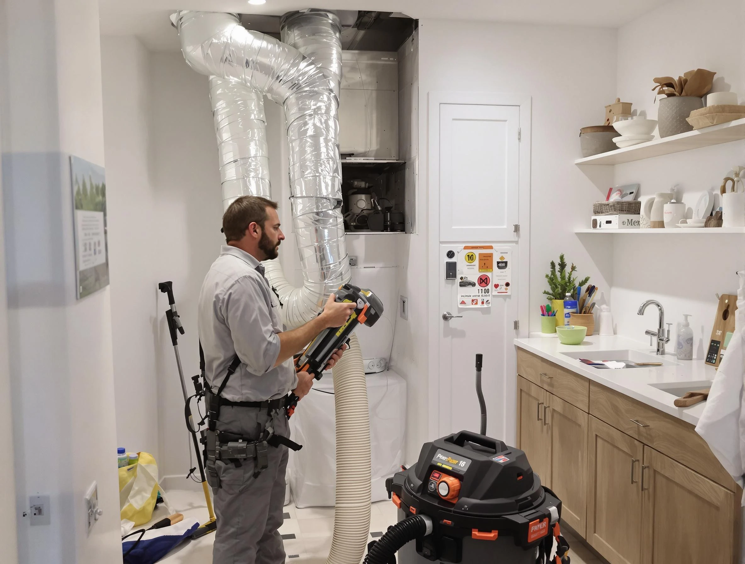 Clogged Dryer Vent Cleaning in Childersburg